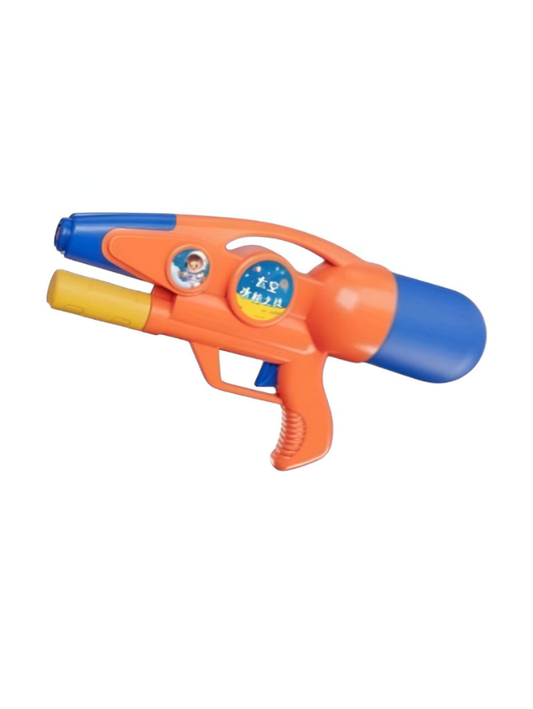StarForce – Space-Themed Water Gun Pichkari | Powerful Pump Action Toy for Kids Orange  LMI14433.
