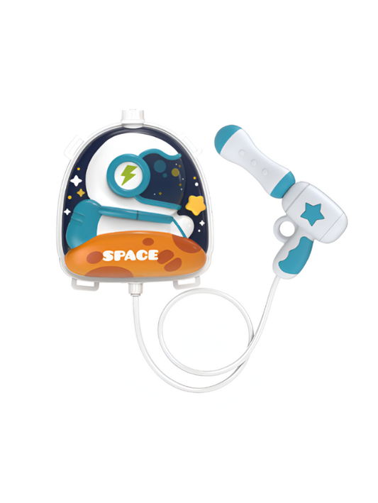 StarJet – Space-Themed Astronaut Backpack Water Gun Pichkari | High Capacity Summer Water Blaster LMI14396.