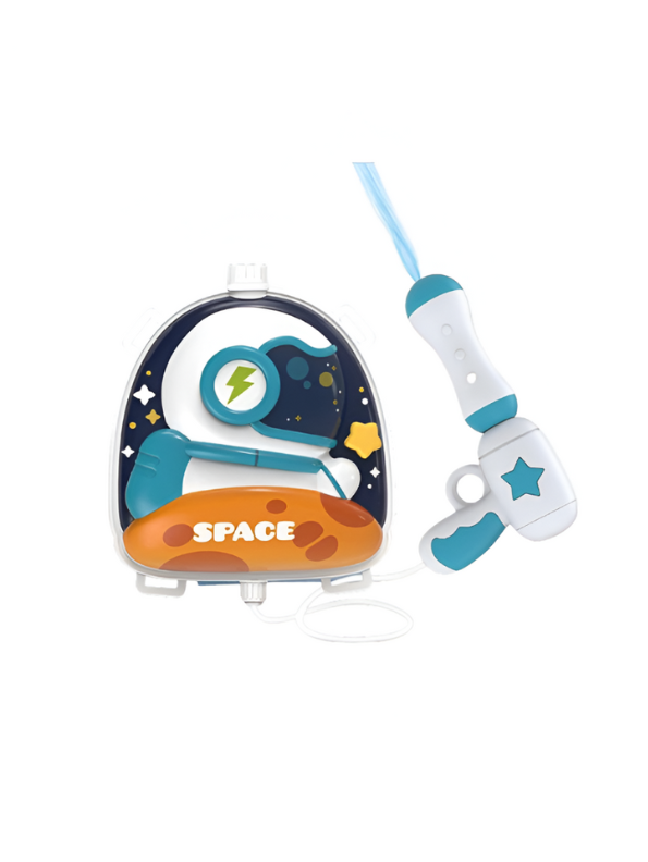 StarJet – Space-Themed Astronaut Backpack Water Gun Pichkari | High Capacity Summer Water Blaster LMI14396.