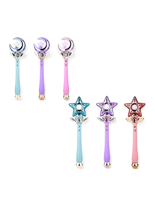 Pink Star Magic Wand Cosplay Toy 36cm – Musical Princess Scepter Prop for Dress-Up & Magical Girl Roleplay NX12487.