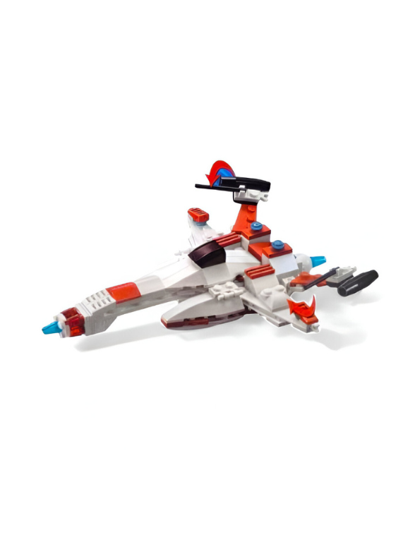 Star Pioneer Building Blocks Set – 146-Piece DIY Space Fighter Spaceship Educational Toy for Kids TV5042.