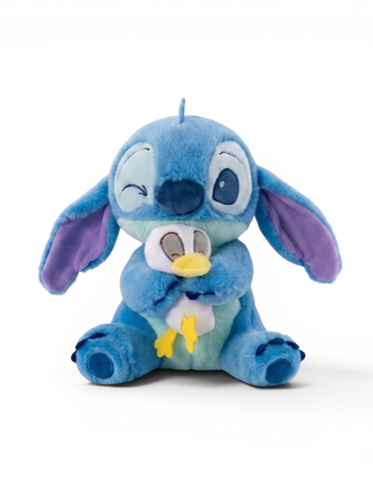 Stitch Plush Toy with Duckling 10 Inch ST16778.