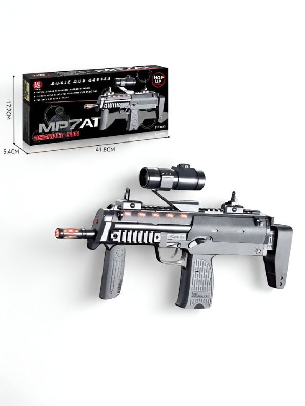 StormStrike MP7A1 Assault Toy Gun for Kids – Soft Bullet Blaster with Realistic Design | Safe Outdoor Shooting Game LMI15090.