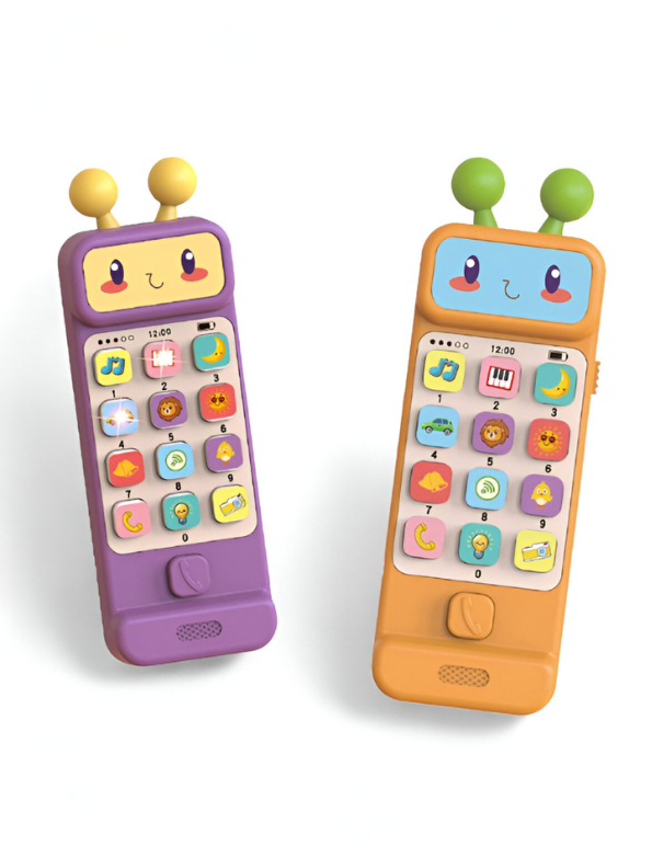 StoryPhone – Educational Kids’ Music & Story Phone Toy | Interactive Learning Smartphone for Toddlers Orange LMI15076.