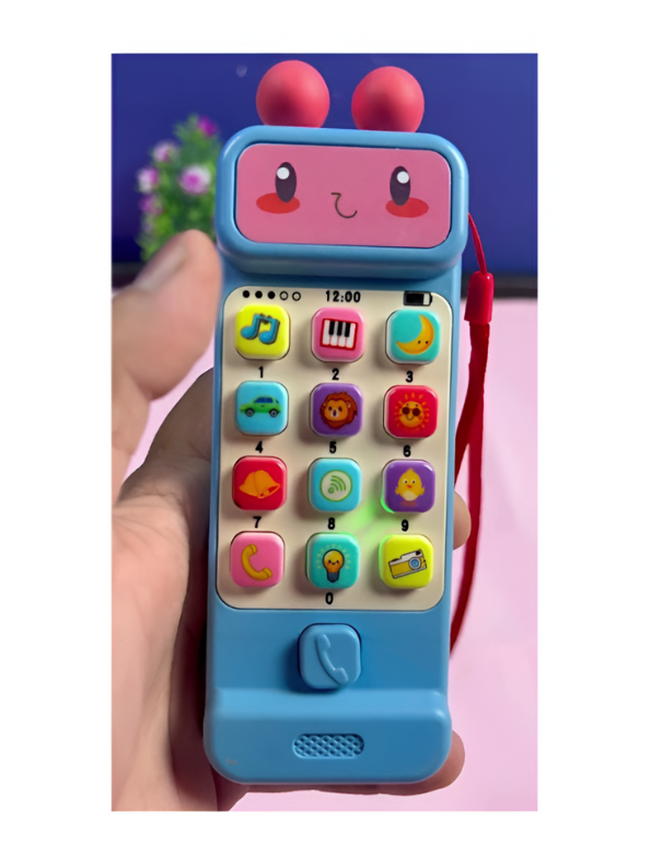 StoryPhone – Educational Kids’ Music & Story Phone Toy | Interactive Learning Smartphone for Toddlers Blue LMI15076.
