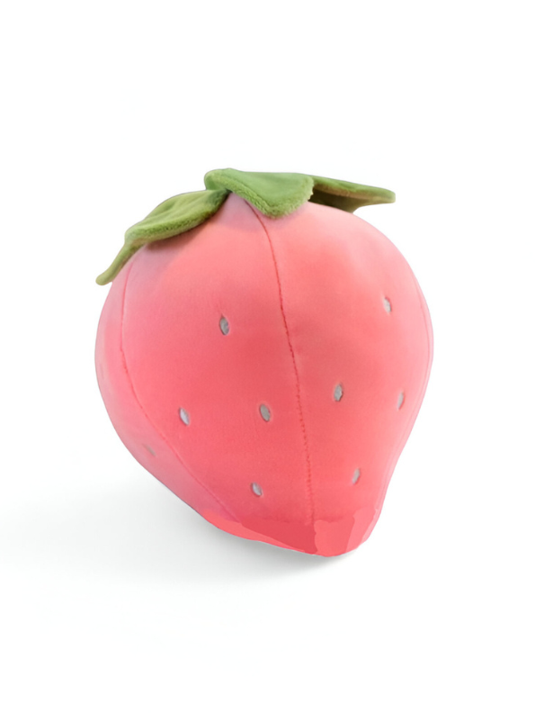 Pink - Strawberry 7 Inch Cute Plush Toy for Kids – Adorable Stuffed Soft Toy LMI9569.