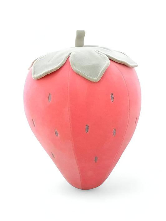 Pink - Strawberry 7 Inch Cute Plush Toy for Kids – Adorable Stuffed Soft Toy LMI9569.