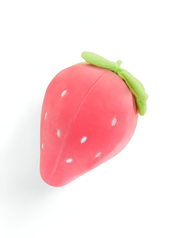 Pink - Strawberry 7 Inch Cute Plush Toy for Kids – Adorable Stuffed Soft Toy LMI9569.