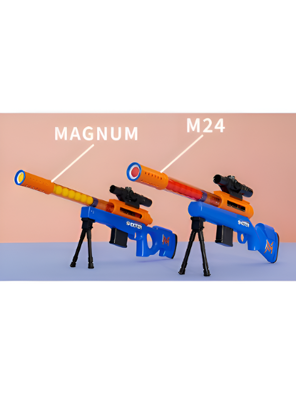 Strike Shooting M24 Toy Sniper Rifle Set with Scope & Bipod Stand TV6973.