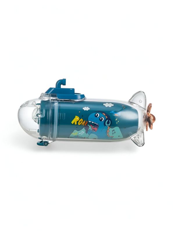 Submarine Water Bottle for Toddlers – 380ml Stainless Steel Leak-Proof, Push Button, BPA-Free NOV6845.