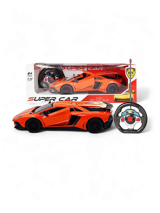 Super Speed Car Lamborghini Remote Control - Orange (FY-91) - Toyloft