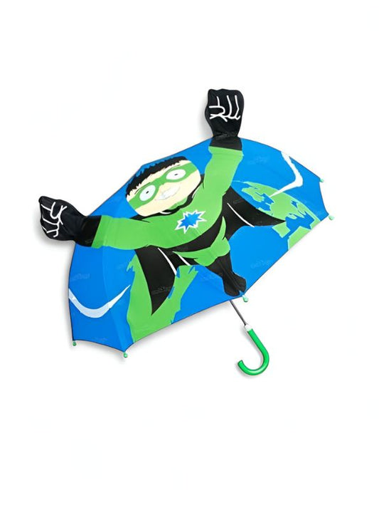 SuperHero Kids Umbrella – Cool Superhero Theme Rain Gear for School Boys NOV6219.