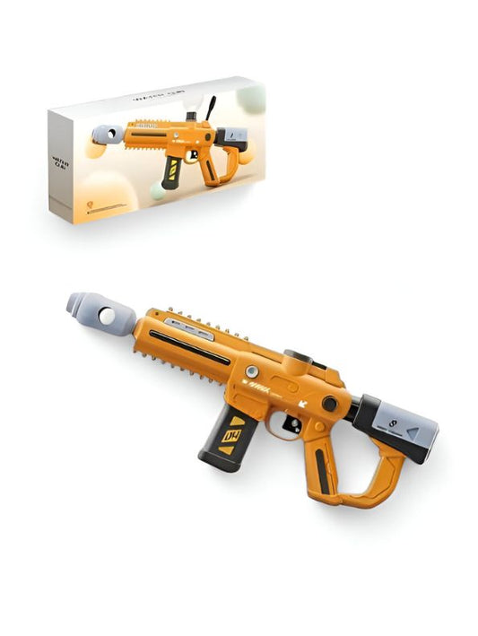 Orange - Super Soaker Electric Water Gun – Outdoor Summer Toy for Kids & Adults | High-Pressure Shooting Range, Big Plastic Blaster - MS14782.