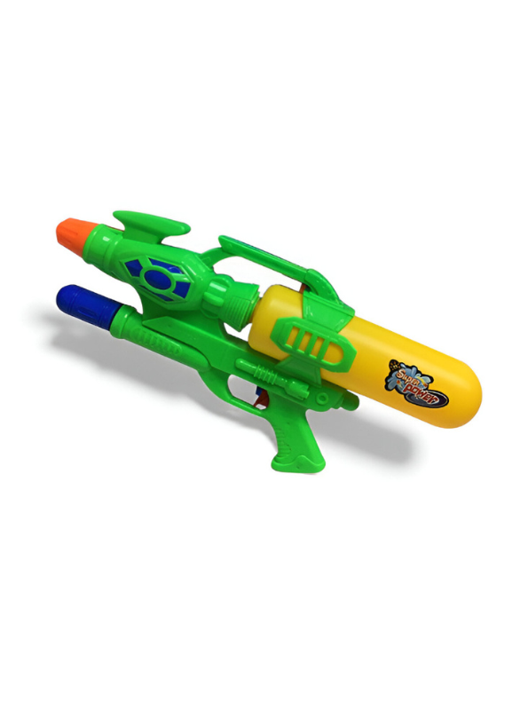 Super Soaker Water Gun Pichkari – High Capacity Summer Splash Toy for Kids & Adults Green LMI14362.