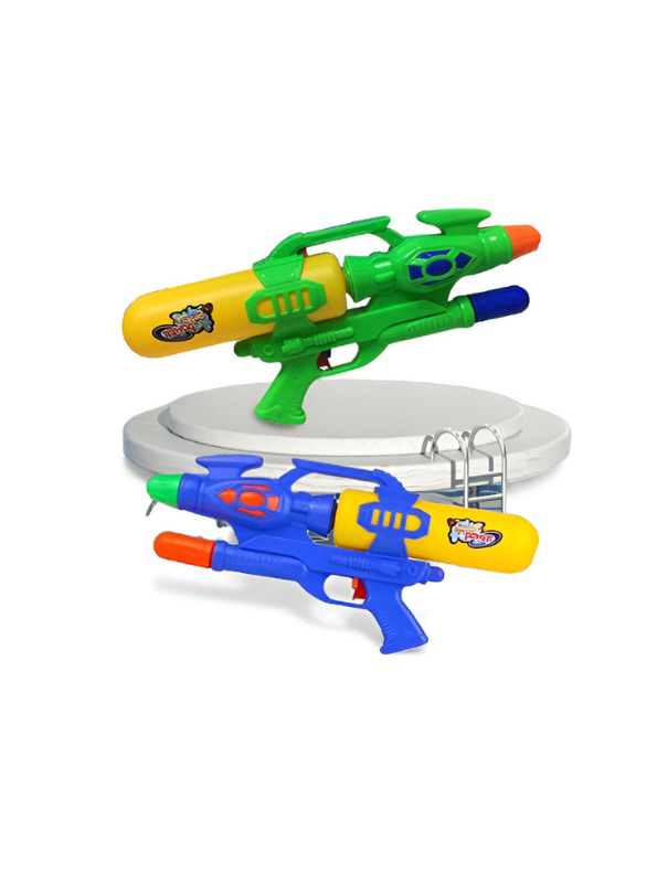 Super Soaker Water Gun Pichkari – High Capacity Summer Splash Toy for Kids & Adults Blue LMI14362.