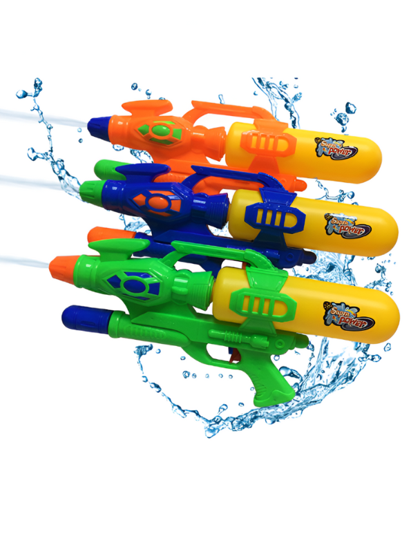 Super Soaker Water Gun Pichkari – High Capacity Summer Splash Toy for Kids & Adults Blue LMI14362.