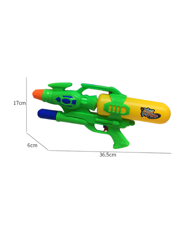 Super Soaker Water Gun Pichkari – High Capacity Summer Splash Toy for Kids & Adults Green LMI14362.