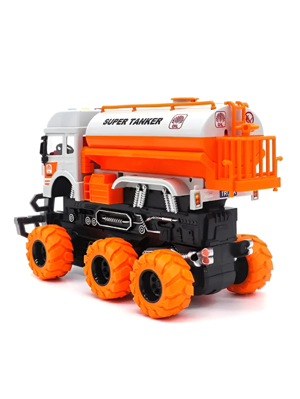 Super Tanker Deformation Truck Toy for Kids – 2-in-1 Transforming Vehicle Playset LMI11187.