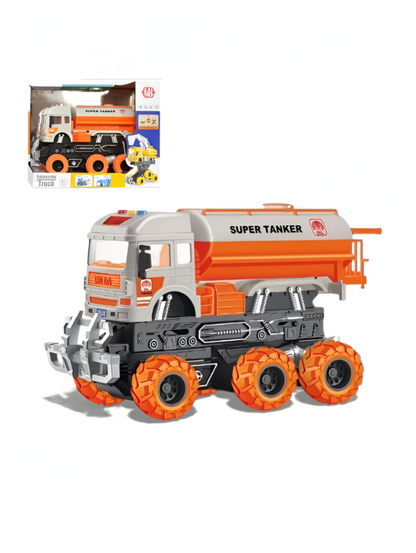 Super Tanker Deformation Truck Toy for Kids – 2-in-1 Transforming Vehicle Playset LMI11187.