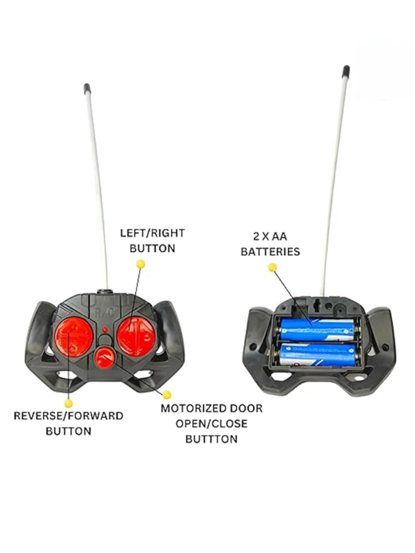 Green Supercar RC Model Toy – High-Speed Remote Control Car with Butterfly Doors | Rechargeable Race Car for Kids LMI10889.