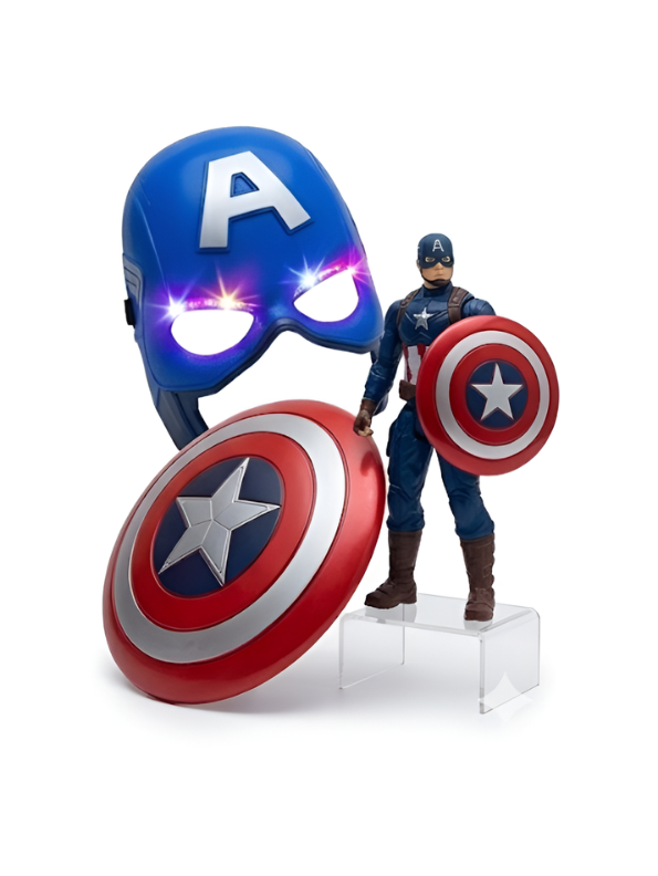 Superhero Captain America Action Toy Set TV4036.