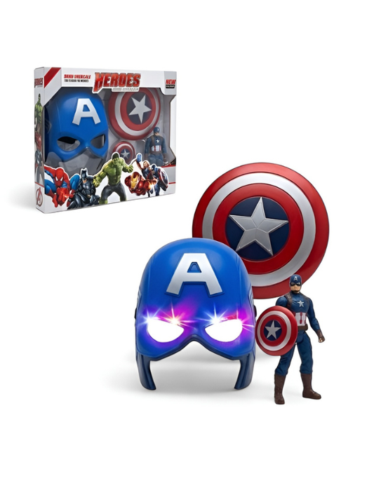 Superhero Captain America Action Toy Set TV4036.