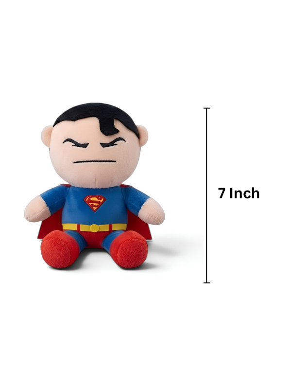 Superman Plush Toy – 7 Inch Marvel Superhero Soft Stuffed Toy ST11383.