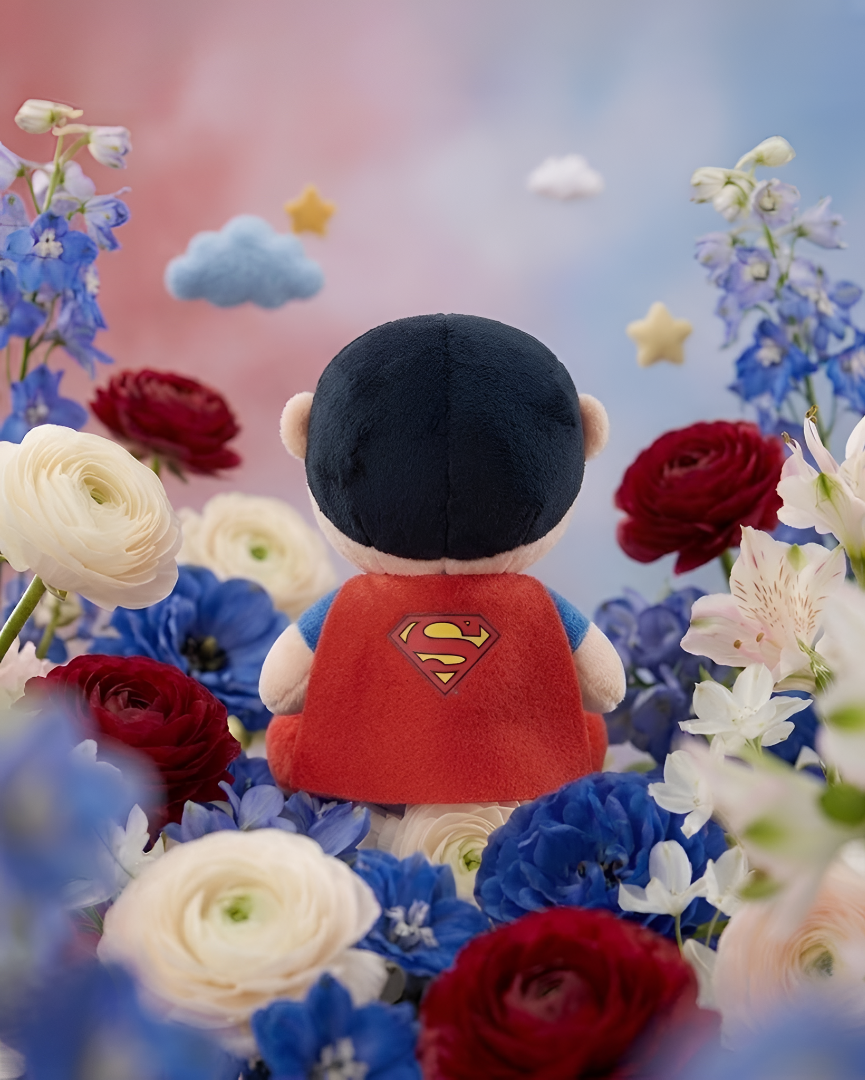 Superman Plush Toy – 7 Inch Marvel Superhero Soft Stuffed Toy ST11383.