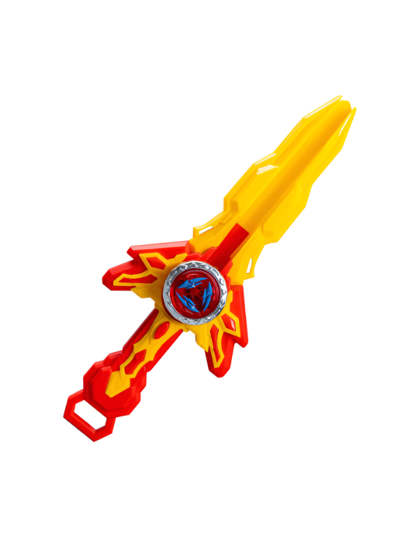 Supreme Sword Top Launcher & Battle Tops Red NX16549.