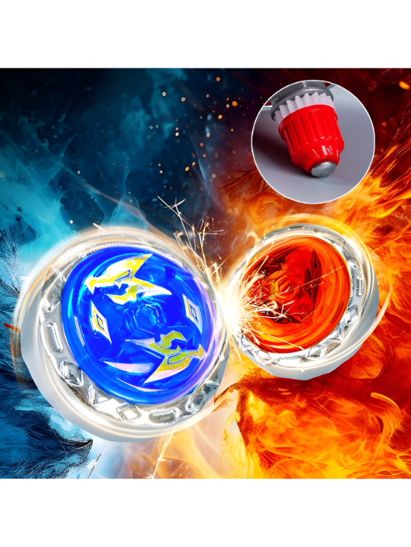 Supreme Sword Top Launcher & Battle Tops Blue NX16549.
