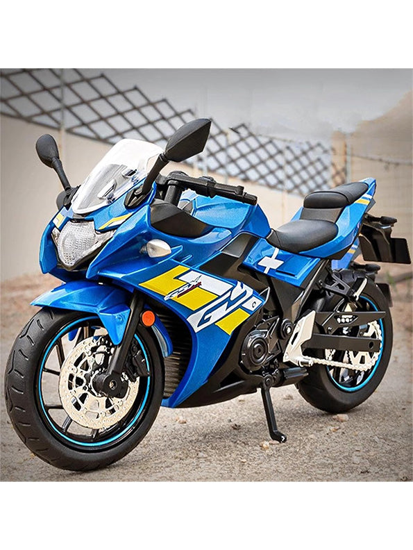 Suzuki GSX-250R Motorcycle 1:24 Scale Diecast Model - Blue Metal Collectible | TV-O-24