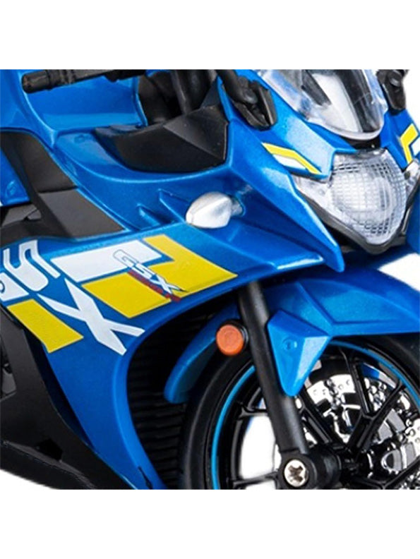 Suzuki GSX-250R Motorcycle 1:24 Scale Diecast Model - Blue Metal Collectible | TV-O-24