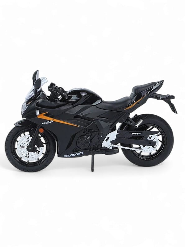 Buy Black Suzuki GSX-250R Metal Model Diecast Bike - Scale 1:12 with Acrylic Transparent Box - TV-O-24 | Collectible Motorcycle Replica