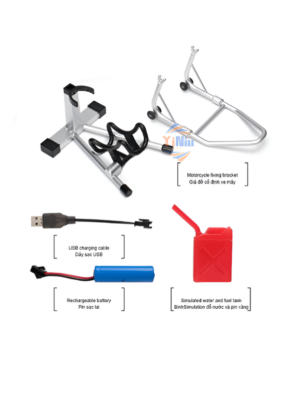 Suzuki Hayabusa GSX 1/6 Diecast Bike – Spray Feather, Collector’s Stand & Key Replica TV5904.