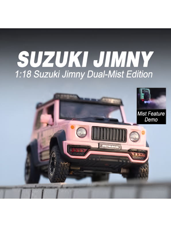 Suzuki Jimny 1:24 Scale Alloy Diecast Model Car with Dual Mist Spray Effect LMI15473.