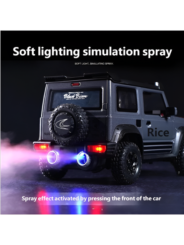 Suzuki Jimny 1:24 Scale Alloy Diecast Model Car with Dual Mist Spray Effect LMI15473.