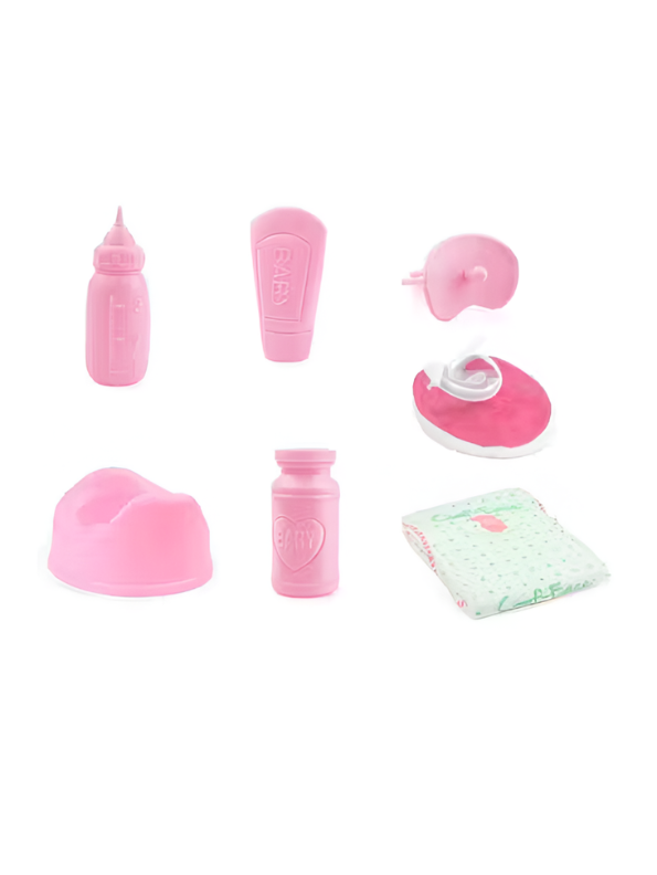 Sweet Baby Doll Playset – Realistic Blonde Baby Doll MD2922.