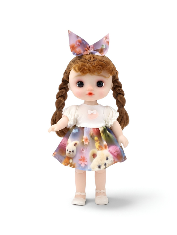 Sweet Princess Lucy Fashion Dress-Up Doll Play Set with Clothes LMI16611
