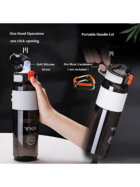 SwiftSip – 700ml Leak-Proof, Reusable, Wide Mouth Flip Top for Men & Women – Ideal for Gym, Office, Travel & Sports NOV3310.
