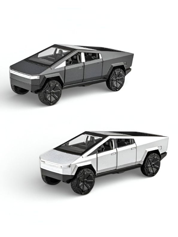 Tesla Cybertruck Diecast Model Car Scale 1:35 LMI15622 - Free Car Inside.