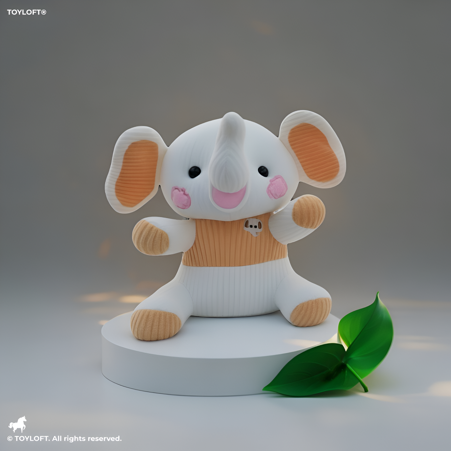 YELLOW - Trunky Boo – Adorable 8 Inch Elephant Soft Toy for Kids | Plush & Cuddly Gift for Boys & Girls - MS14127