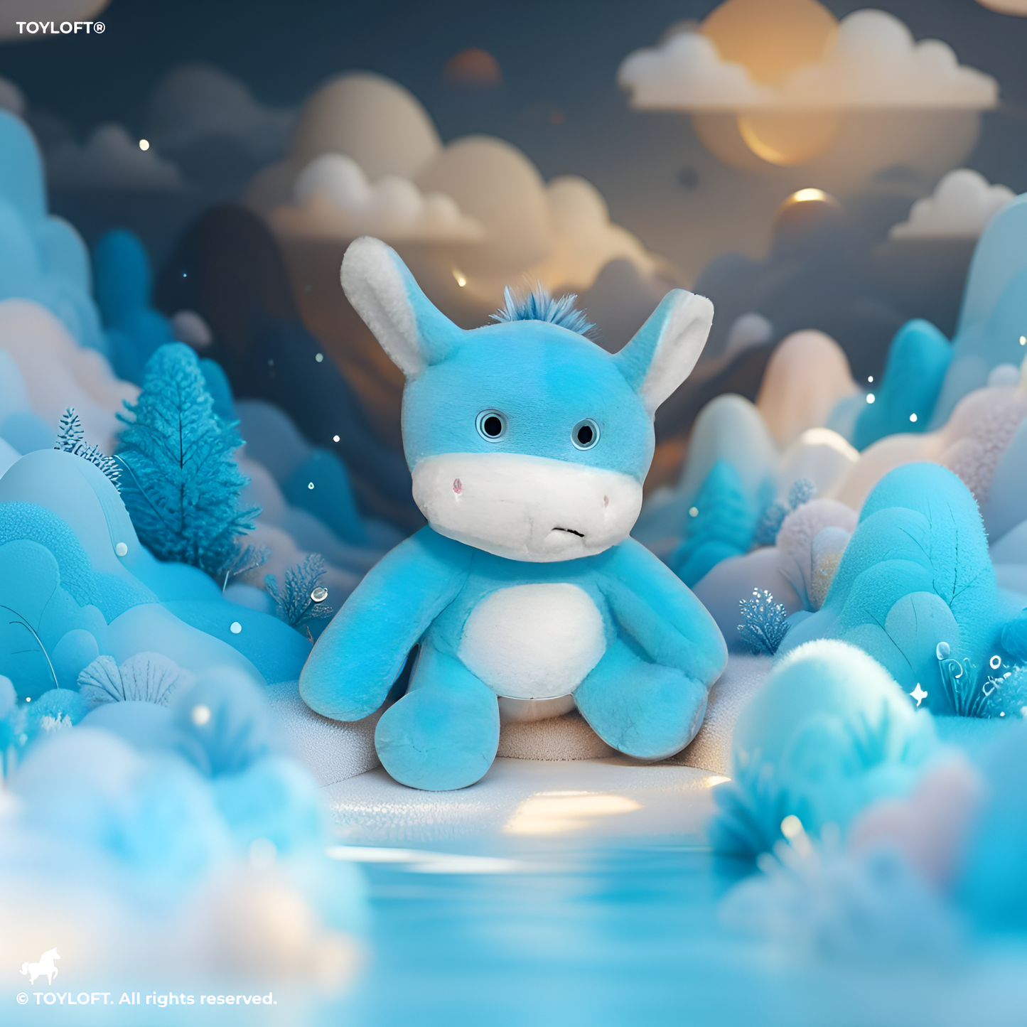 Charming Donkey Plush Toy – Ultra-Soft, Huggable & Perfect for All Ages - MS14122