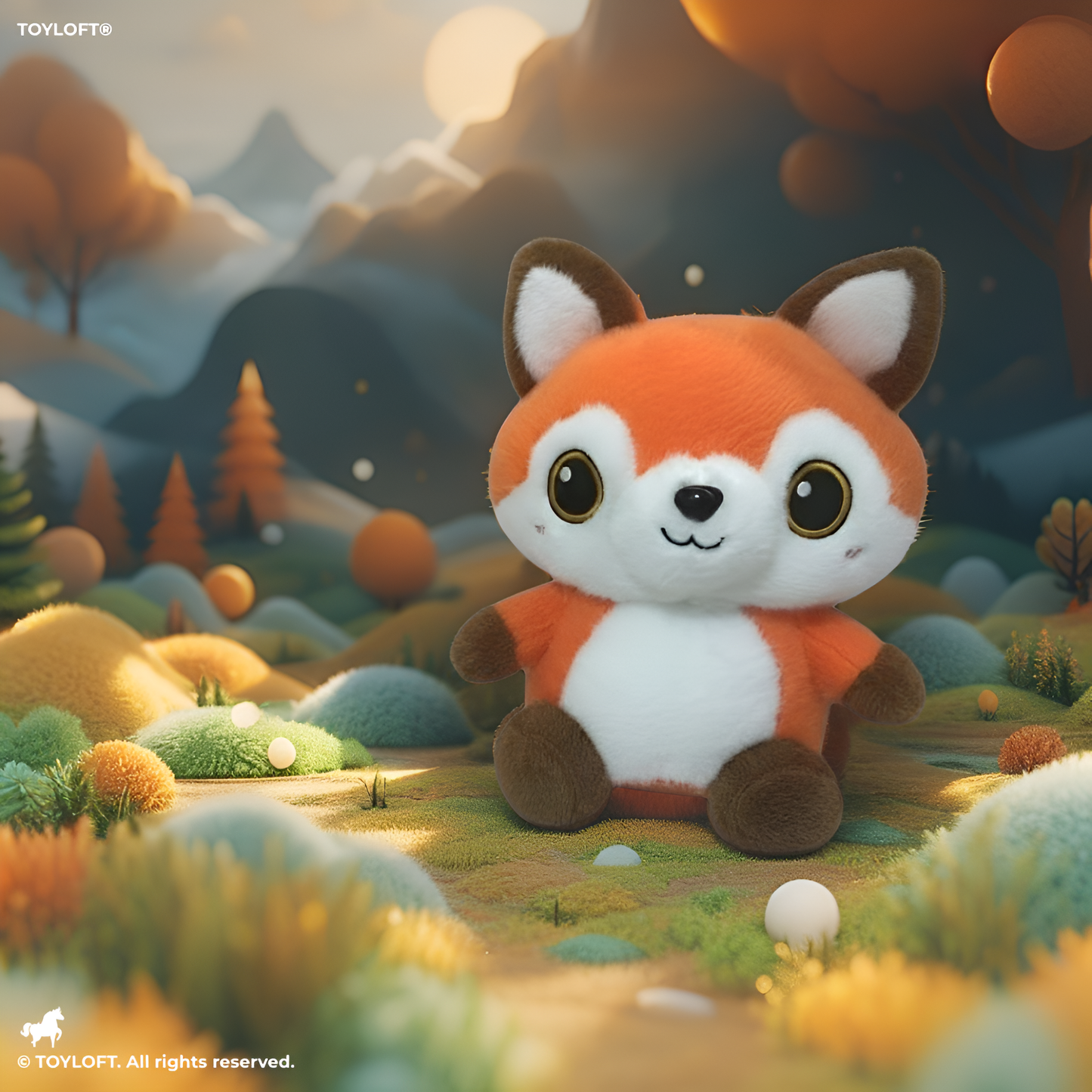 Snuggly Baby Fox Plushie – Ultra-Soft Cuddly Toy for Cozy Hugs - MS14121.