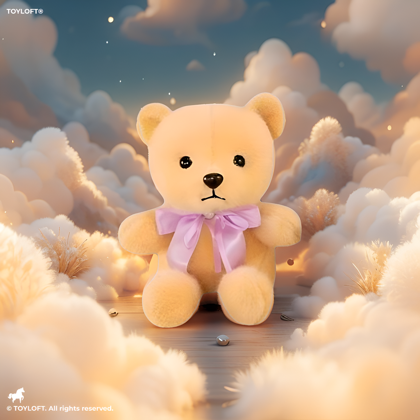 BROWN - SoftiePaws 8 Inch Teddy Bear Plush Toy – Cute & Cuddly Soft Toy for Kids & Babies - MS14516