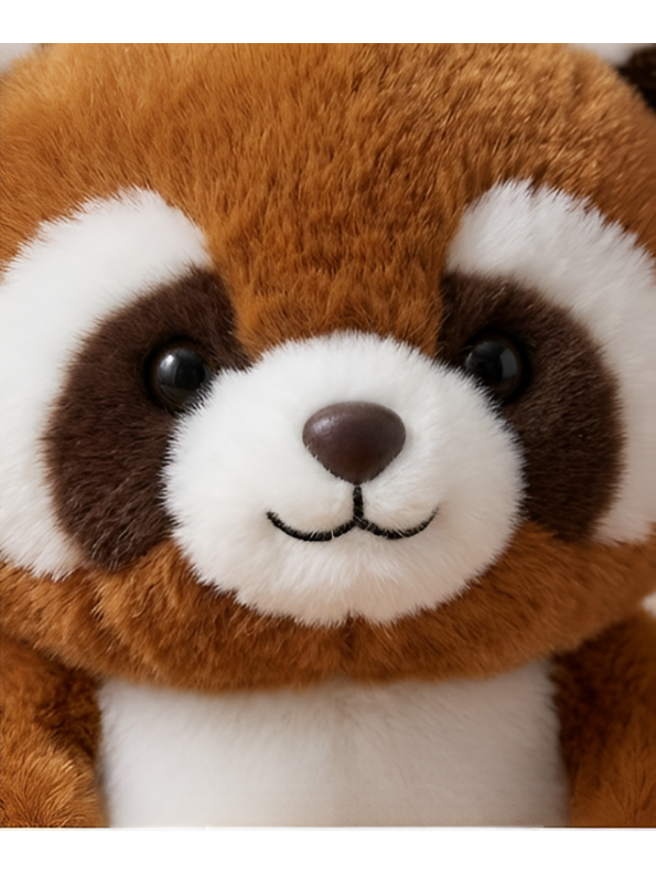 Brown Raccoon Stuffed Animal Plush – 8” Ultra-Soft Kawaii Plushie, Cute Animal Toy for Kids and Toddlers ST16509