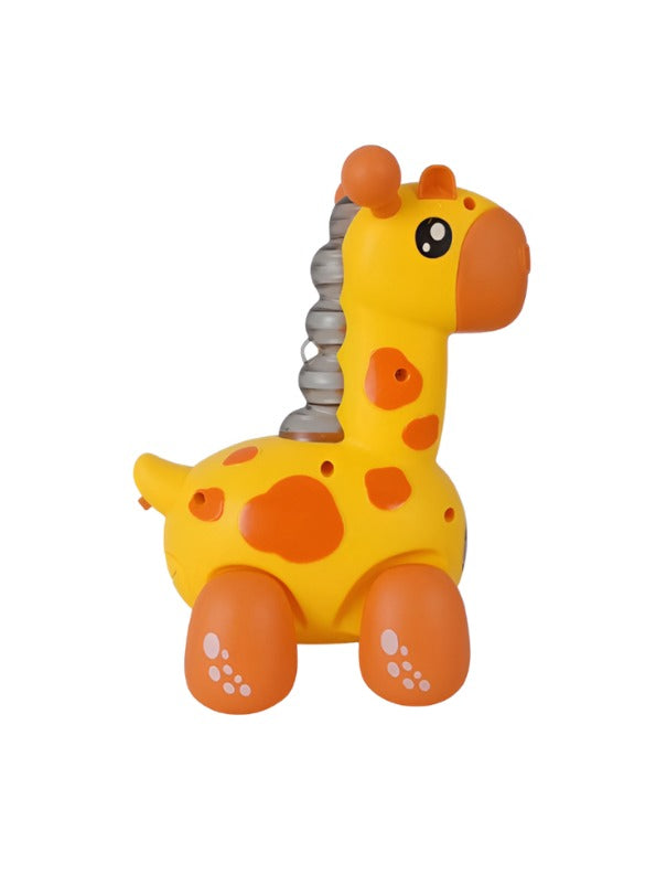 Battery Operated Walking Giraffe Toy for Toddlers with Music and LED Lights – Educational Musical Pet Toy for Kids Ages 3+ LMI14910