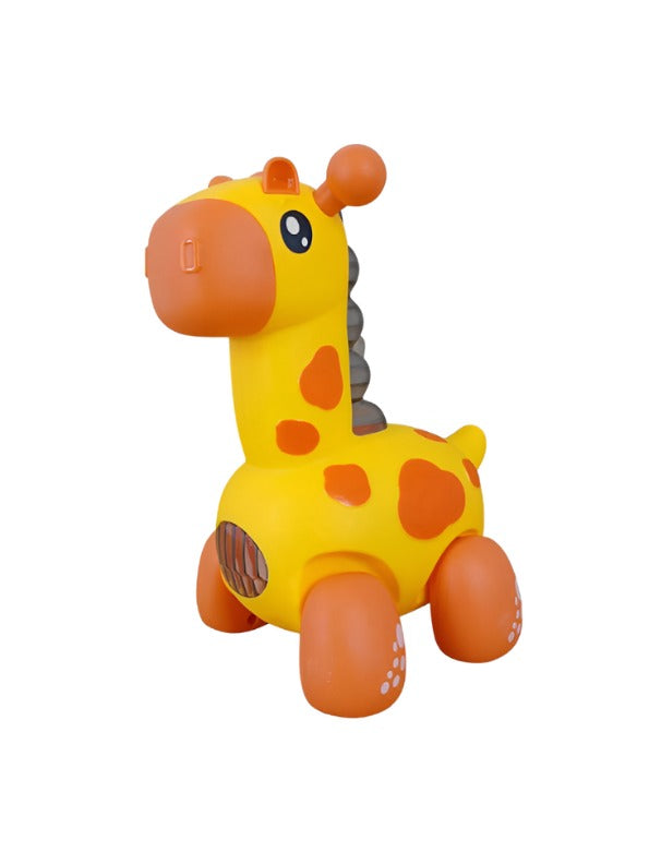 Battery Operated Walking Giraffe Toy for Toddlers with Music and LED Lights – Educational Musical Pet Toy for Kids Ages 3+ LMI14910