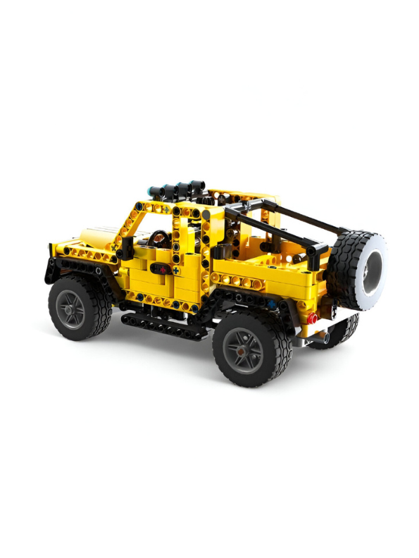 Tech-Storm Off-Road Jeep Building Blocks Set – STEM Toy for Kids Compatible with Lego Technic TV5052.