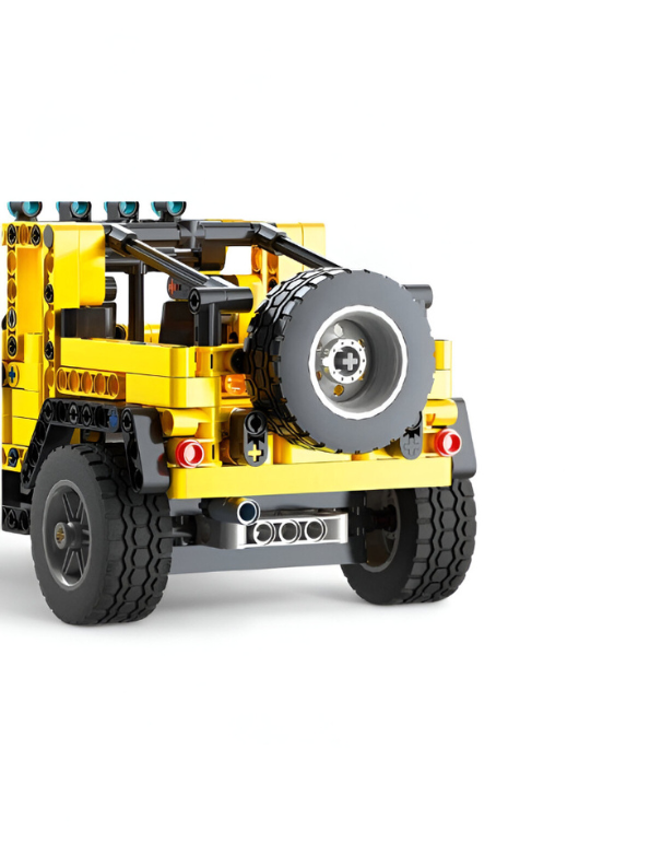 Tech-Storm Off-Road Jeep Building Blocks Set – STEM Toy for Kids Compatible with Lego Technic TV5052.