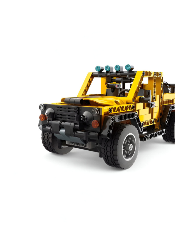 Tech-Storm Off-Road Jeep Building Blocks Set – STEM Toy for Kids Compatible with Lego Technic TV5052.